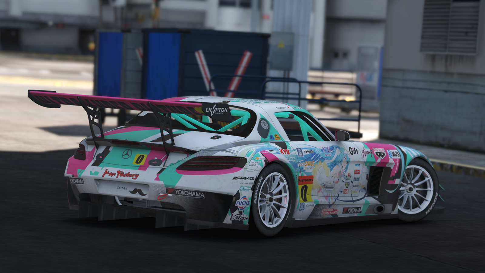 Mercedes Benz SLS AMG GT3 [Add-On | Replace | Livery | Template] -  GTA5-Mods.com