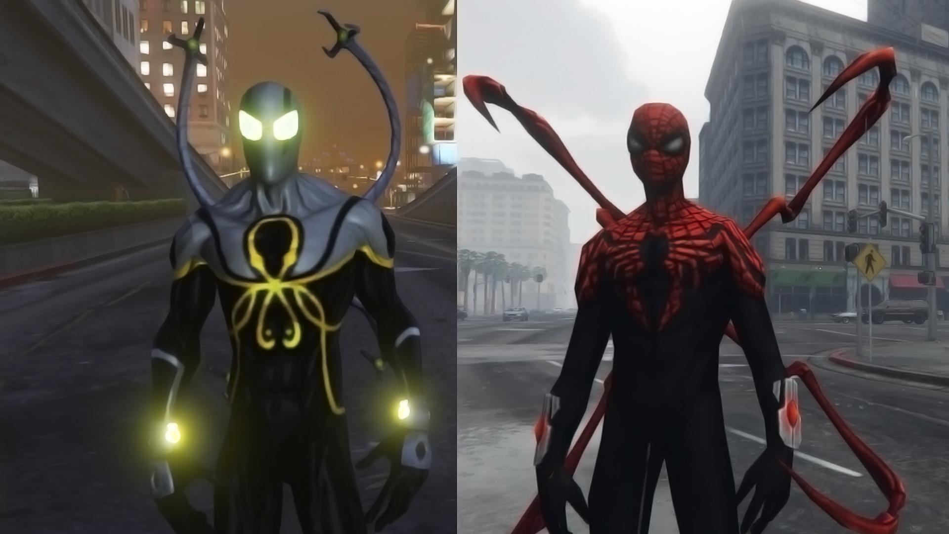 Spider-Man fights Wolverine (Far From Home Suit Mod) - Spider-Man