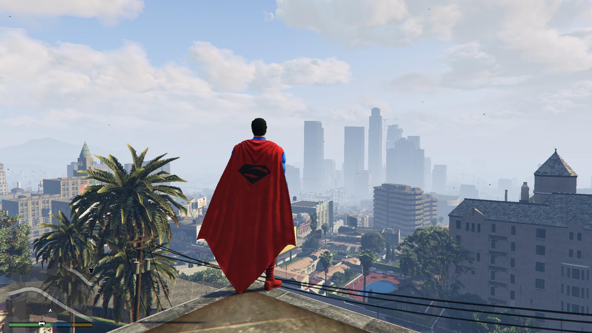 gta 5 superman mod how to disable cape