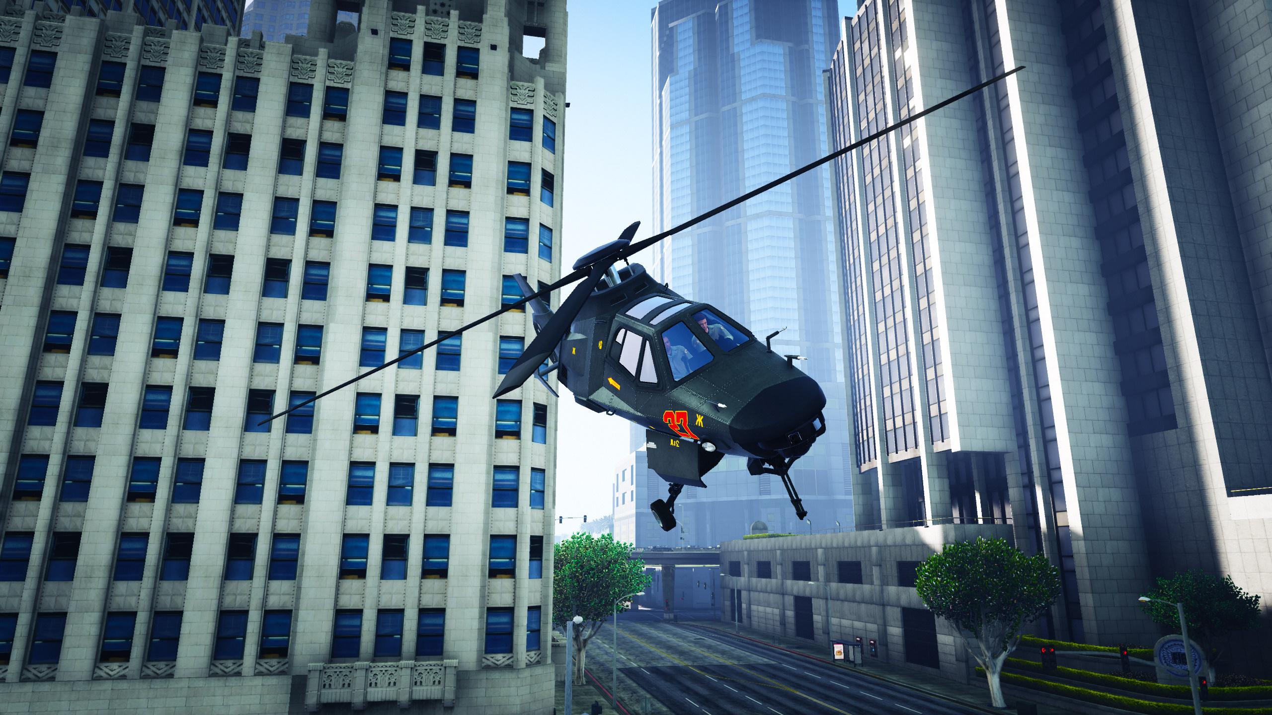 Gta 5 lapd helicopter фото 57