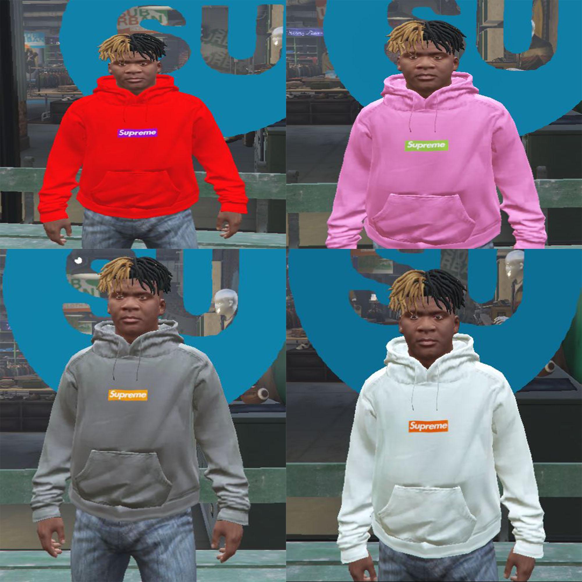 Supreme FW17 box logo hoodie pack - GTA5-Mods.com