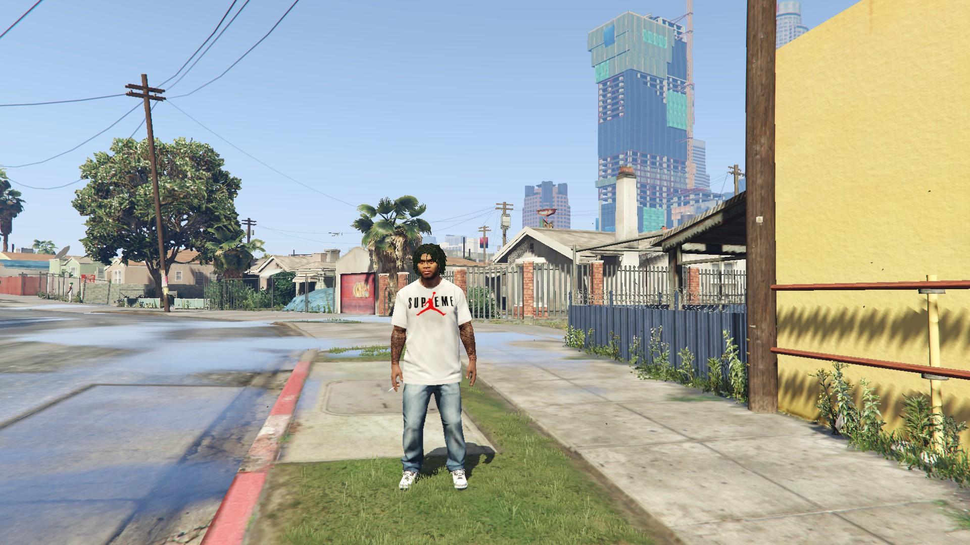 Franklin gta 5 skin фото 60