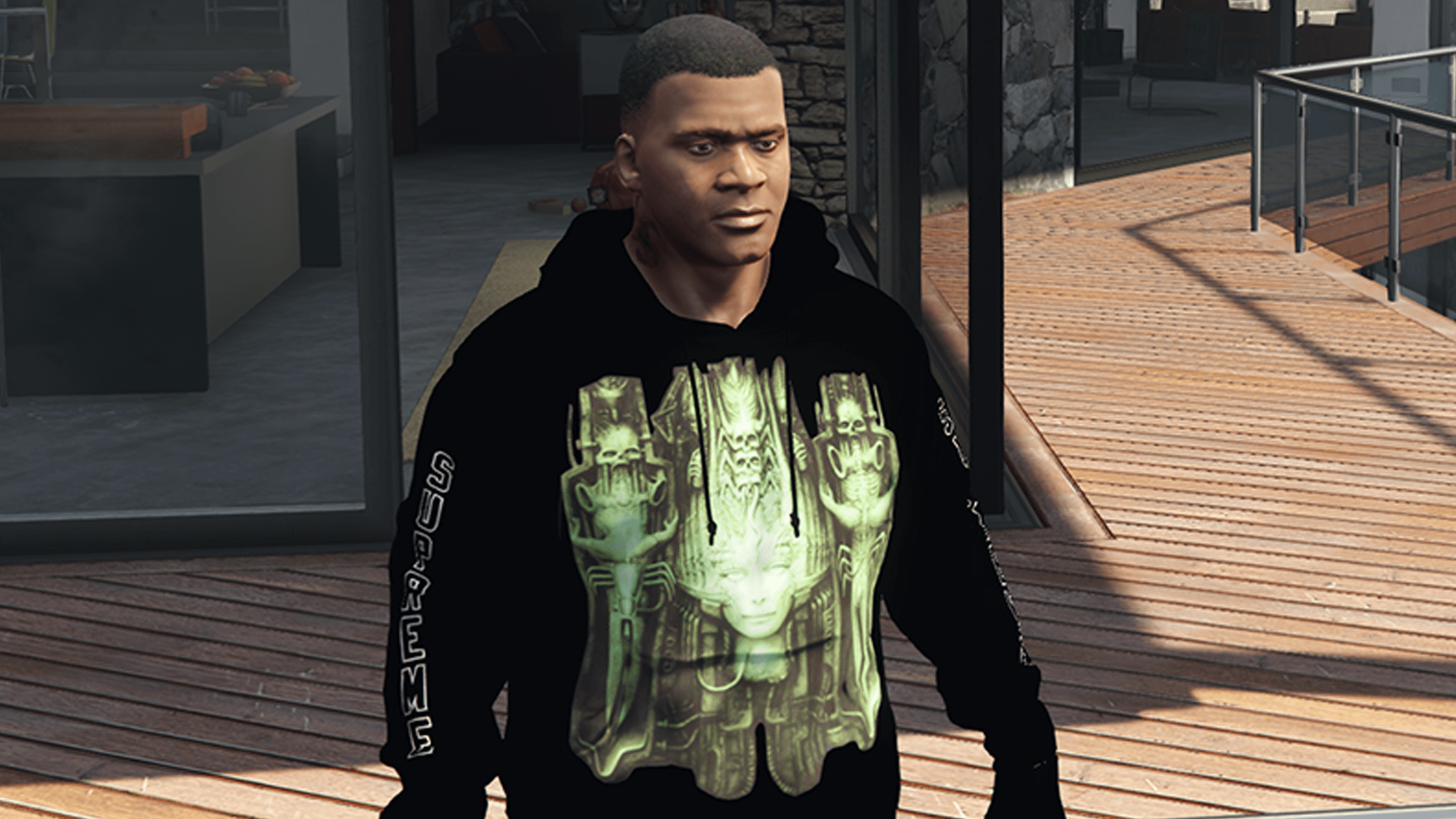 Supreme x HR Giger Hoodie BETA - GTA5-Mods.com