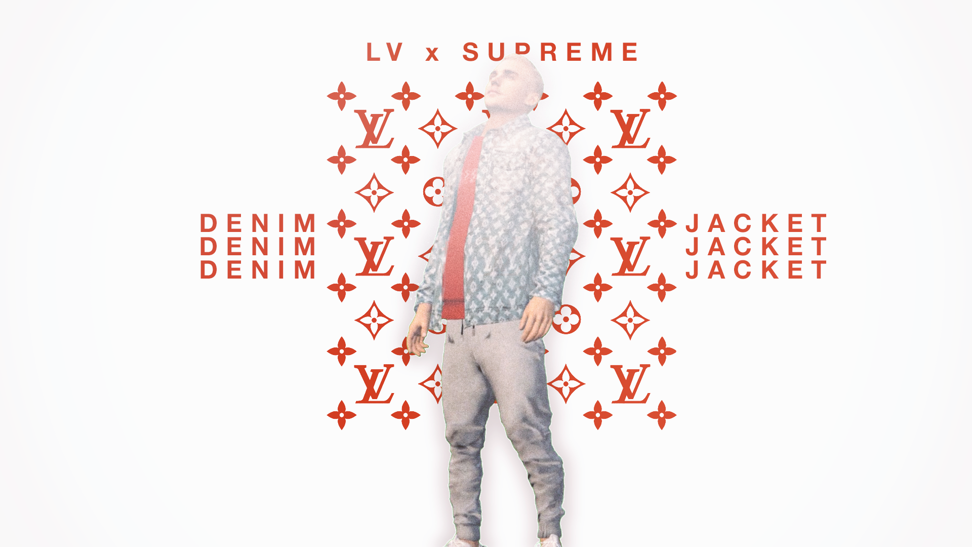 Supreme x Louis Vuitton Denim Jacket - 0