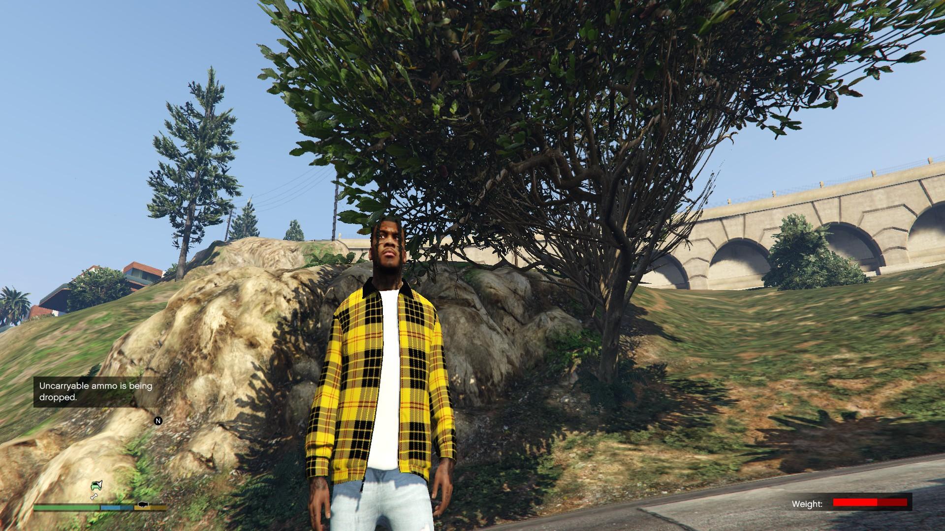 Supreme Yellow Tartan Flannel - GTA5-Mods.com