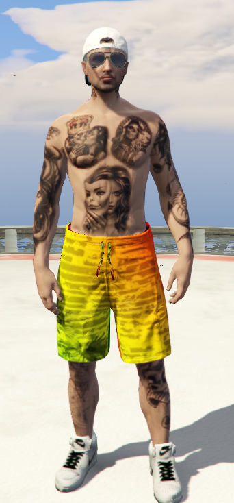 Calvin Klein Swimsuit for MP Male [SP / FiveM] 