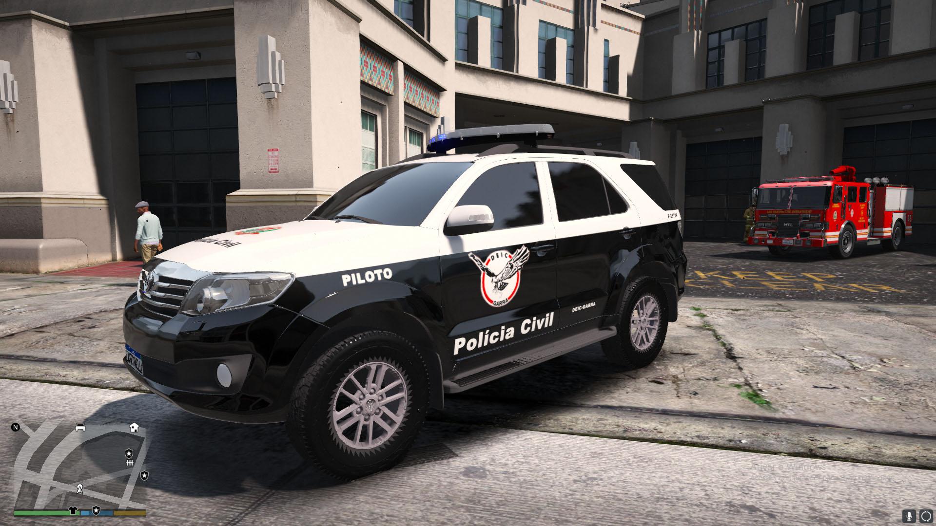 GTA V Carro de Policia Brasileiro 