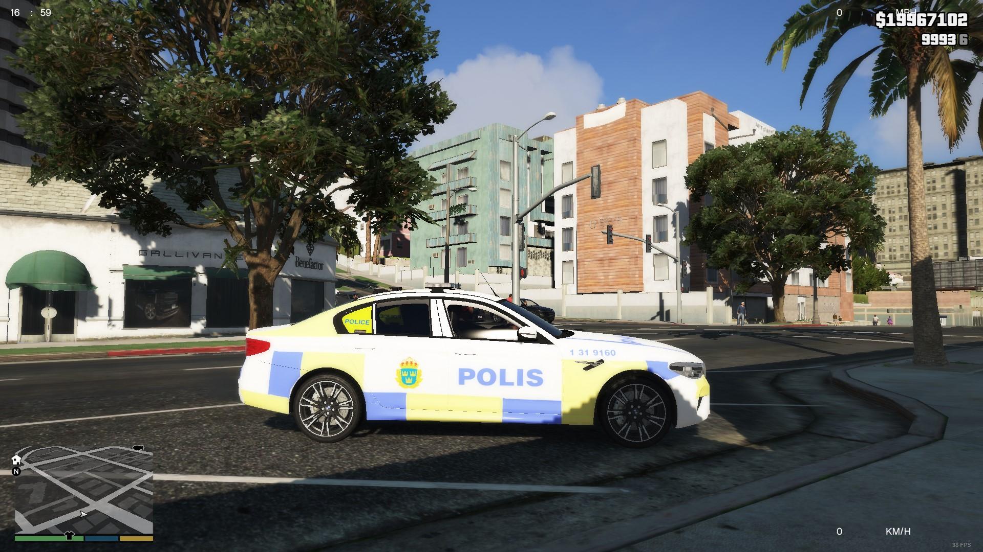 Gta 5 swedish police фото 19