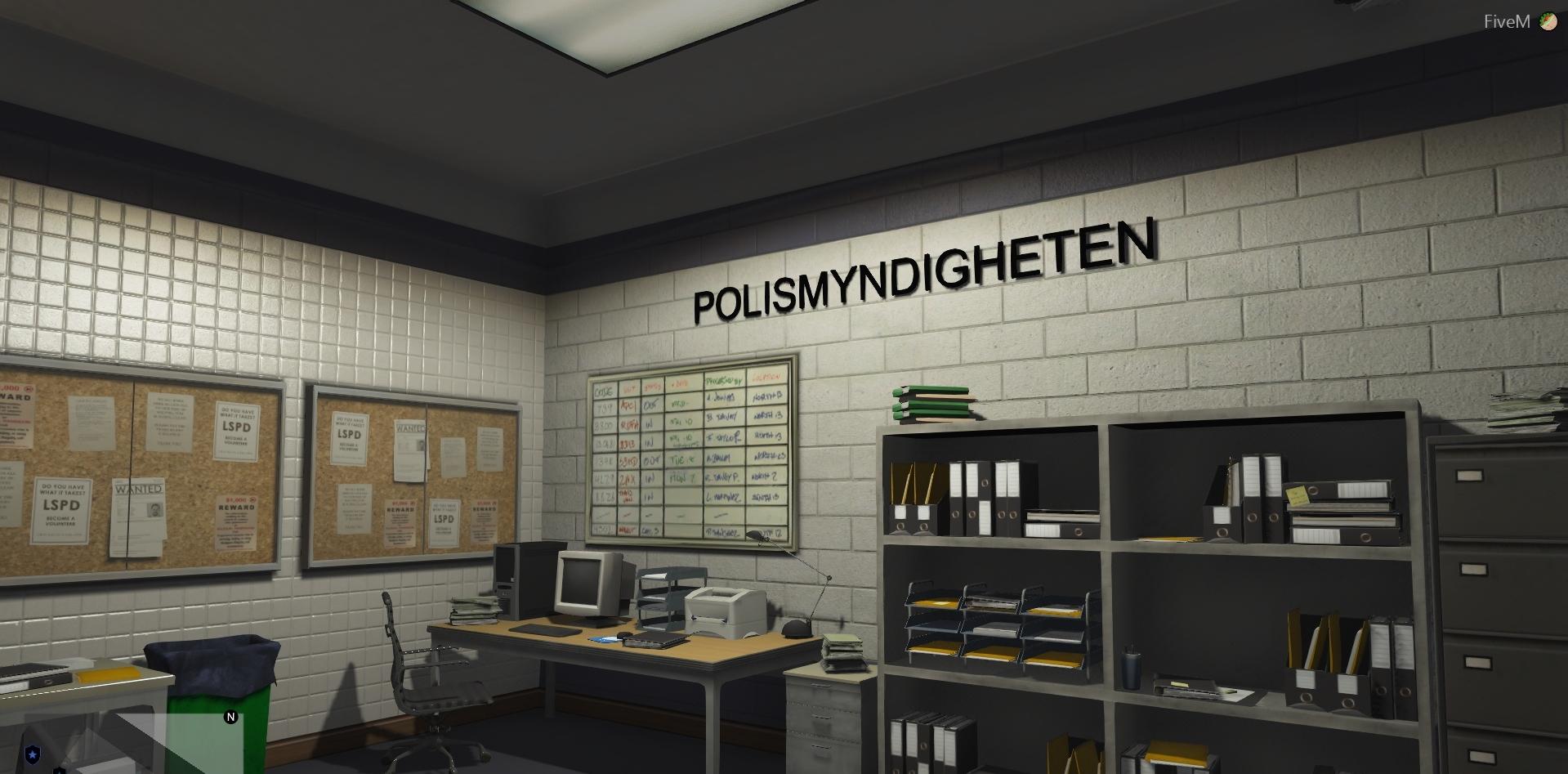 Gta 5 police station interior фото 95