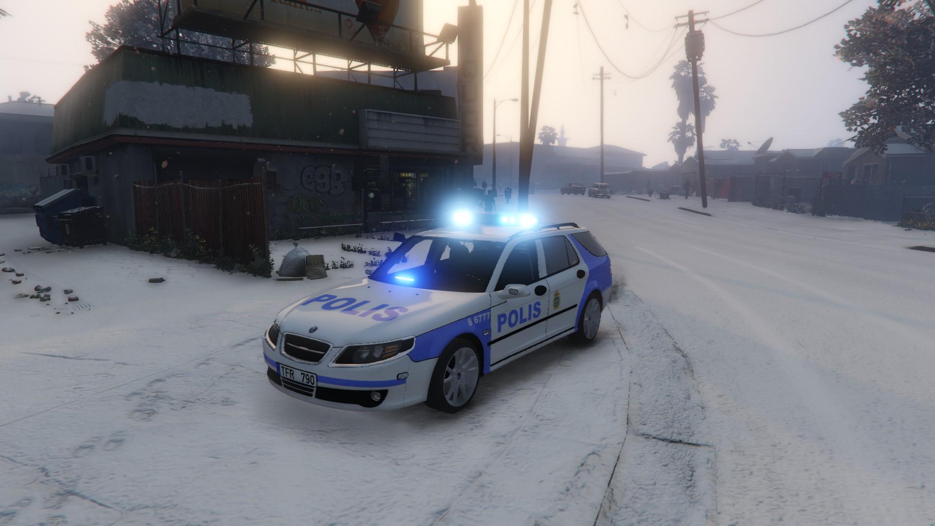 Gta 5 swedish police фото 68