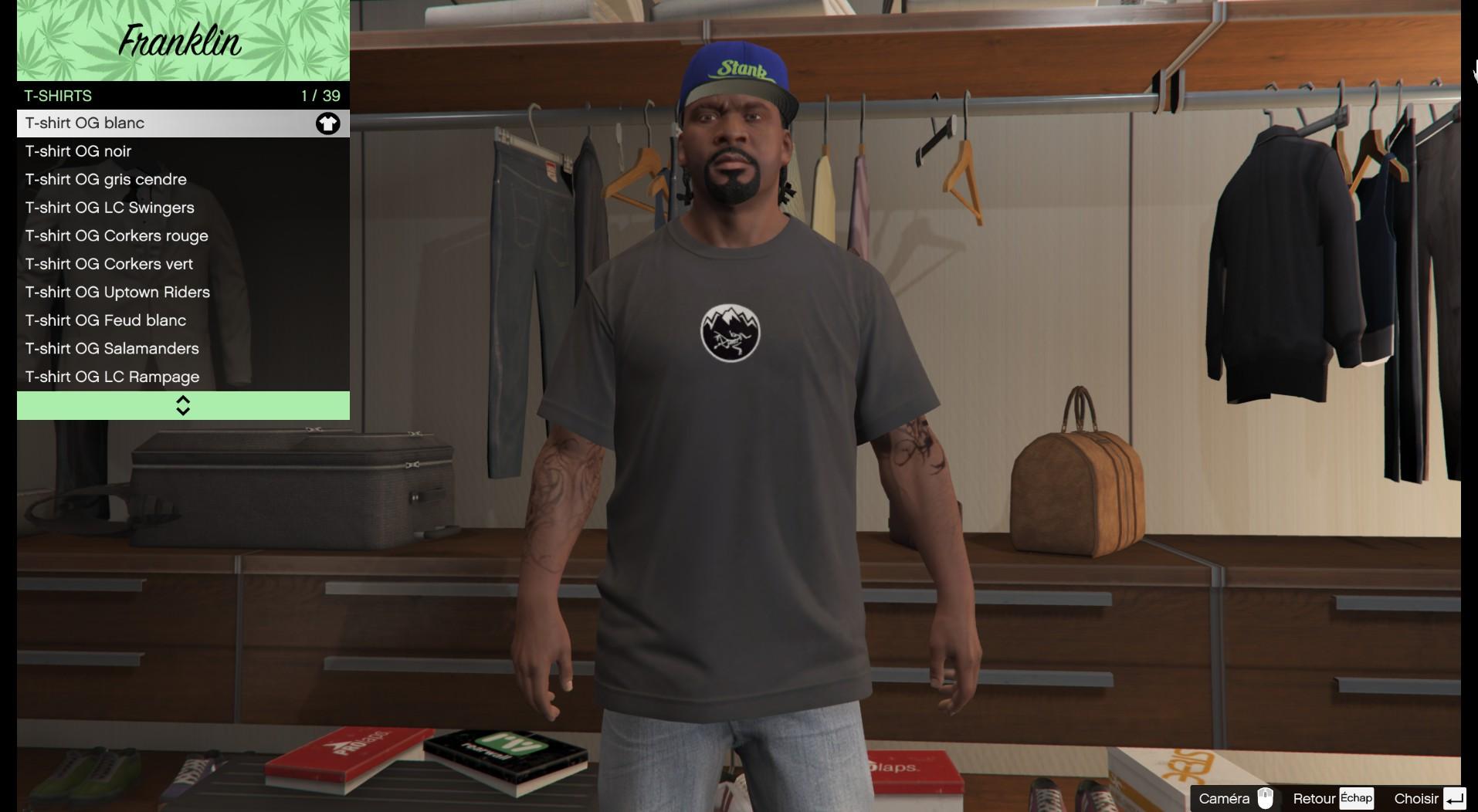 Arcteryx Academy T-shirt For Frankin - Gta5-mods.com