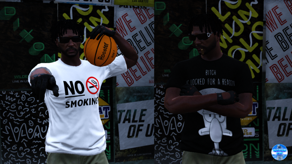 T-shirt (Male and Female) - GTA5-Mods.com