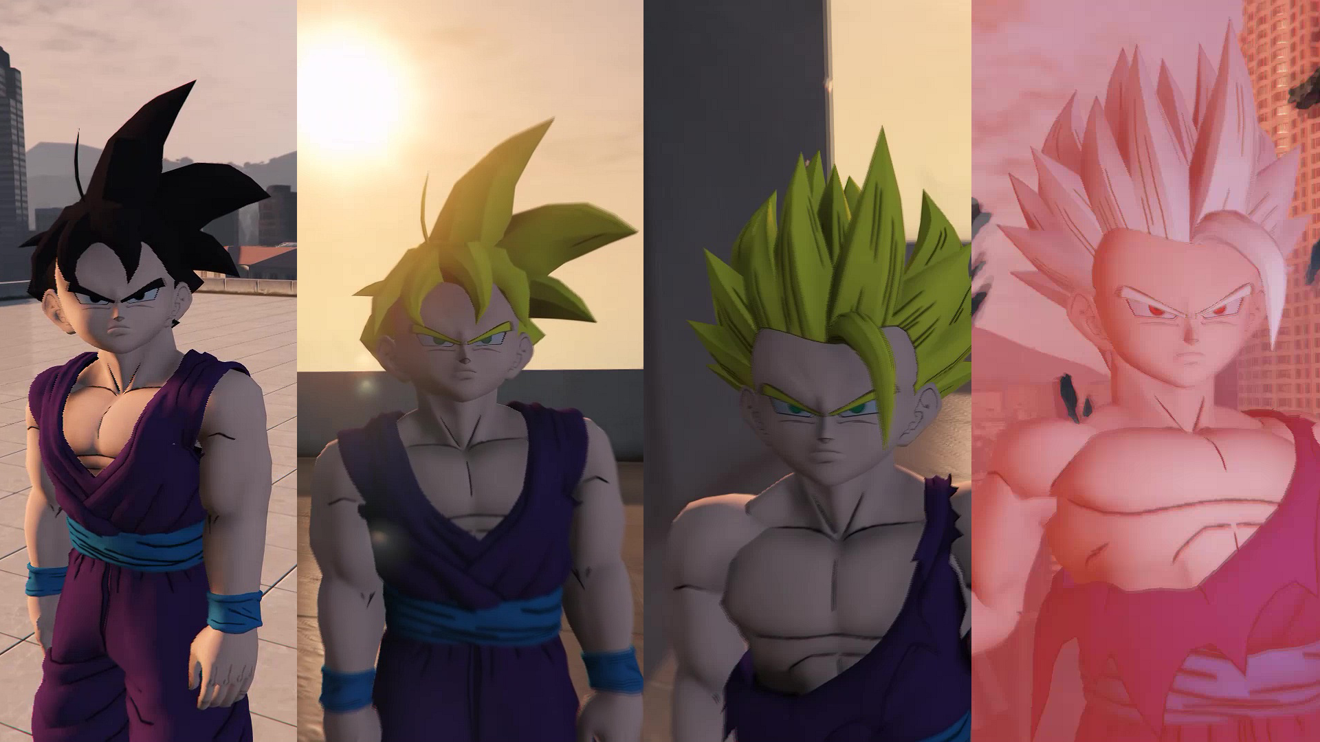 Gohan (Super saiyan 5) – Xenoverse Mods