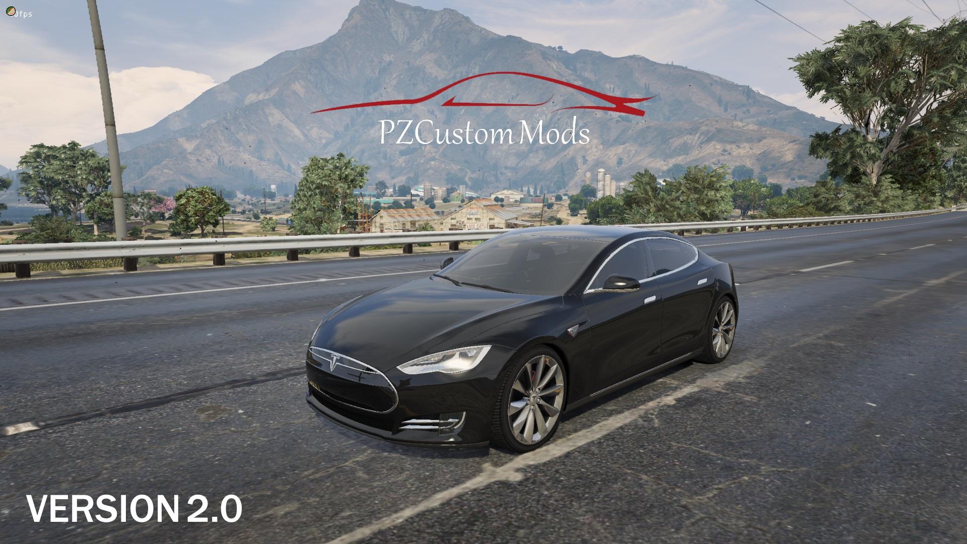 Tesla model s для gta 5 фото 29