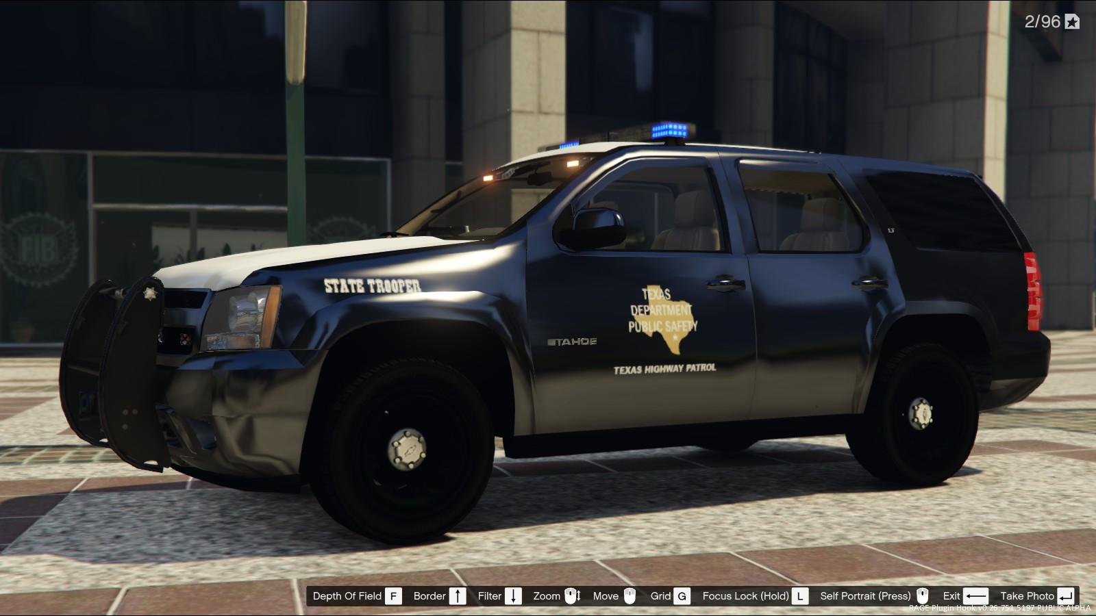 Texas State Trooper Tahoe