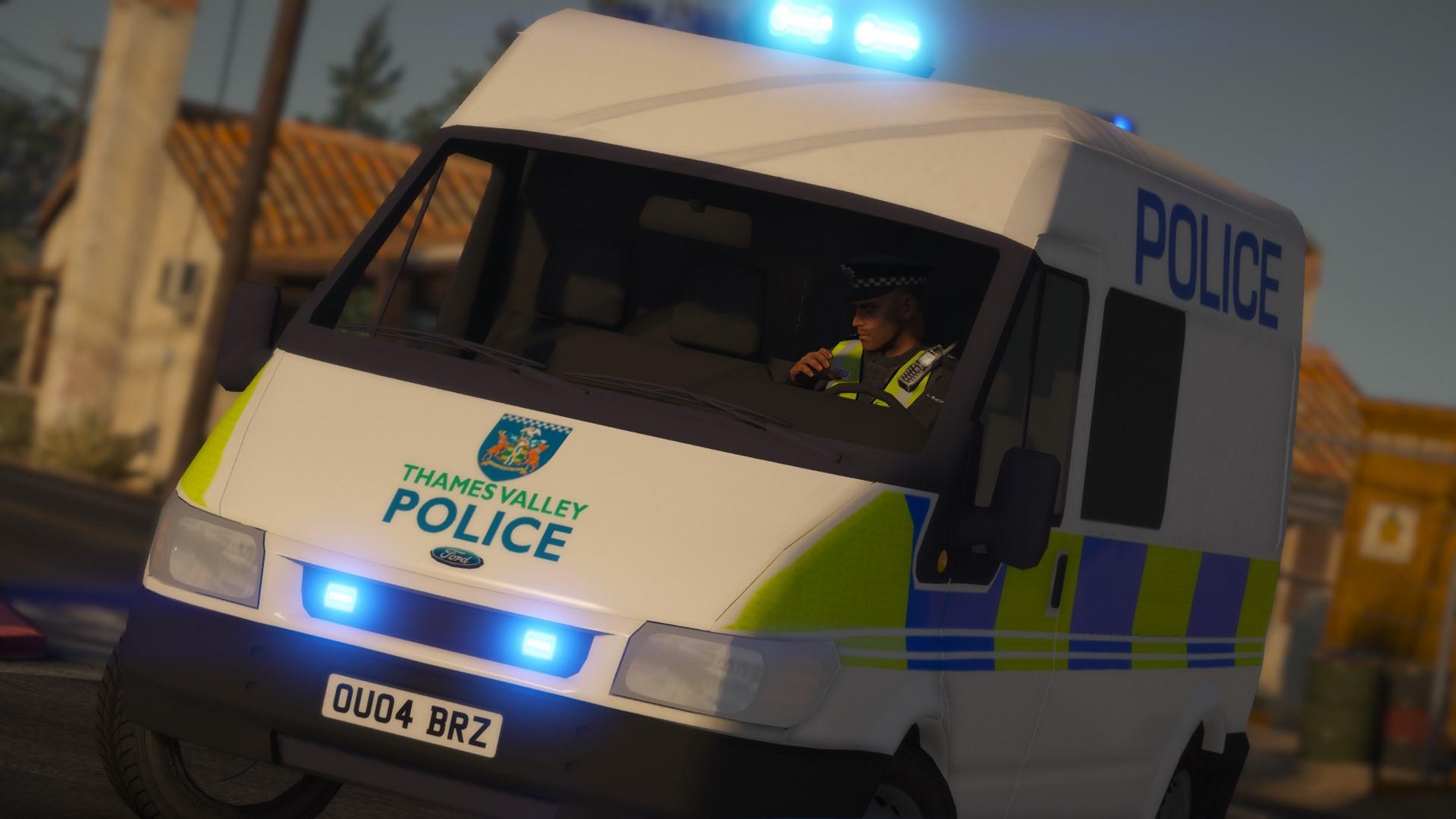 Thames Valley Police 2004 Ford Transit TSG Van - GTA5-Mods.com