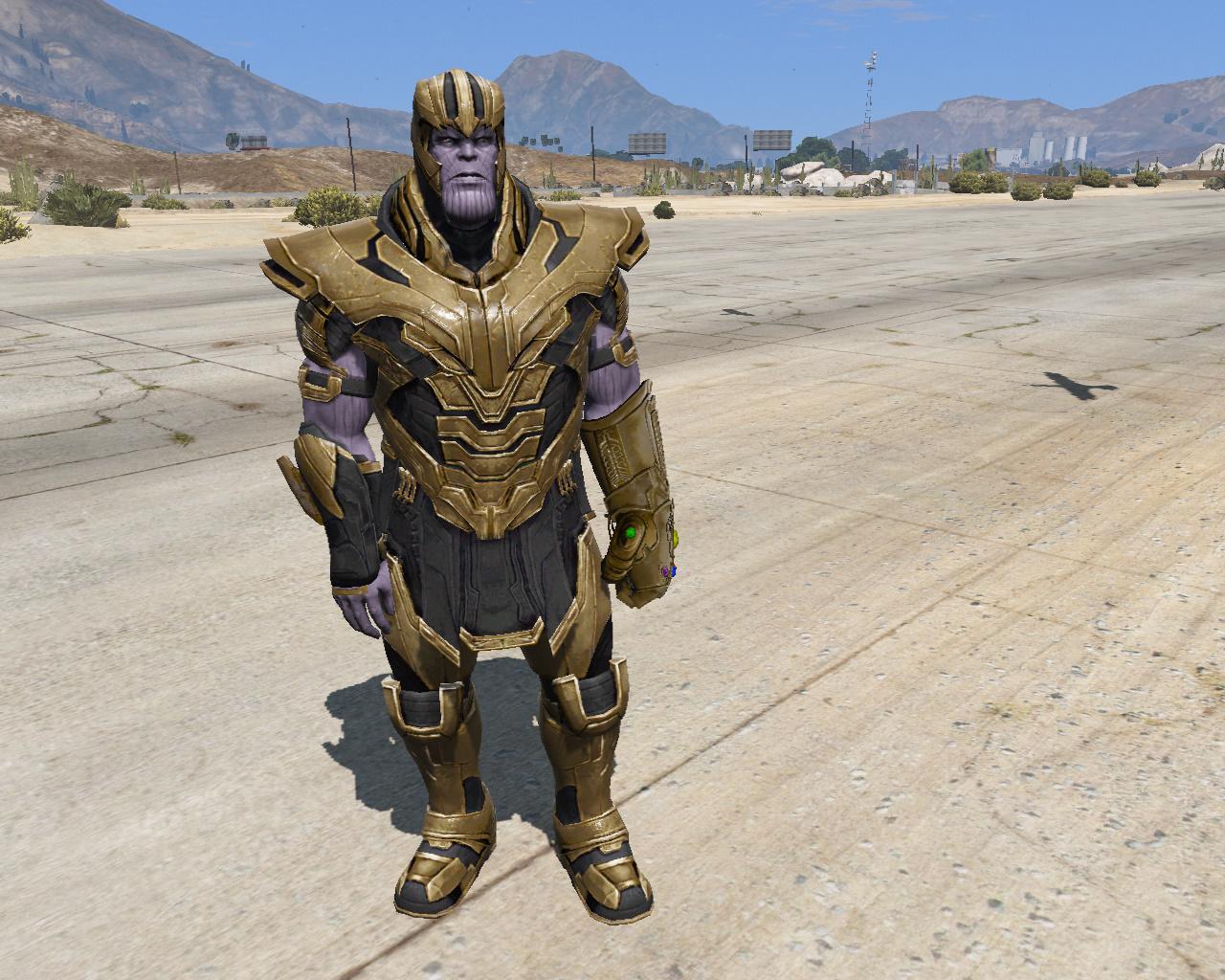 Thanos skin gta 5 фото 7