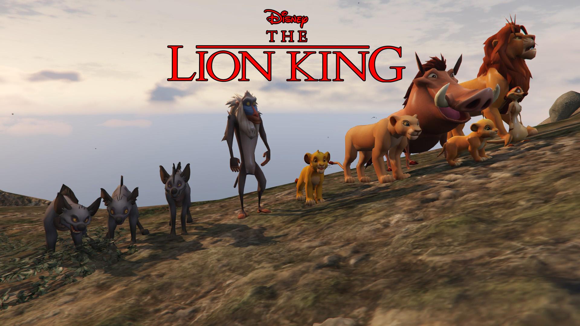 The Lion King Pack GTA5 Mods com