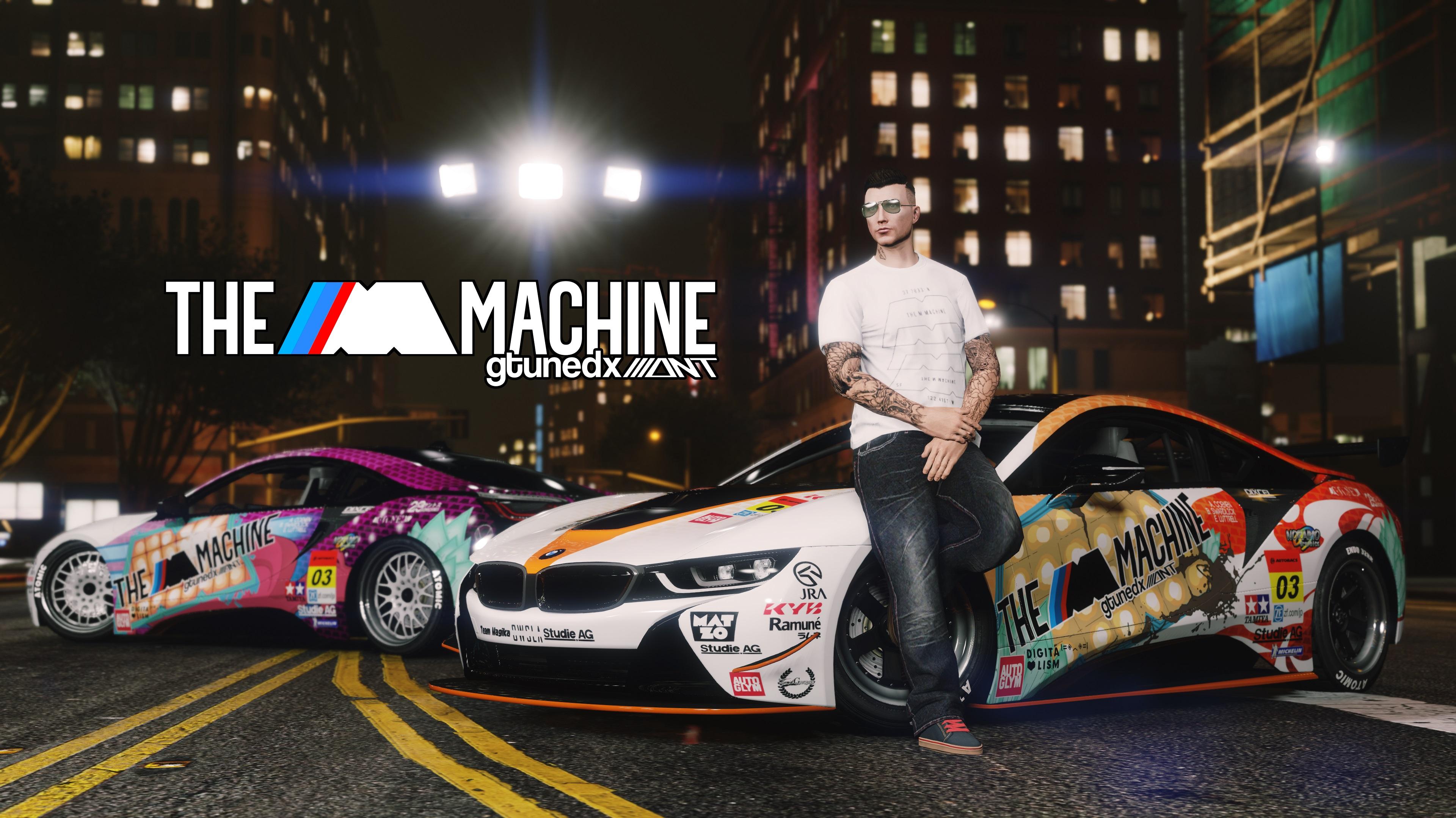 The M Machine Livery for the BMW i8 - GTA5-Mods.com