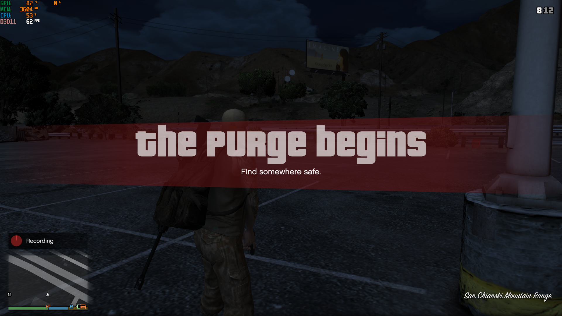 the purge video game