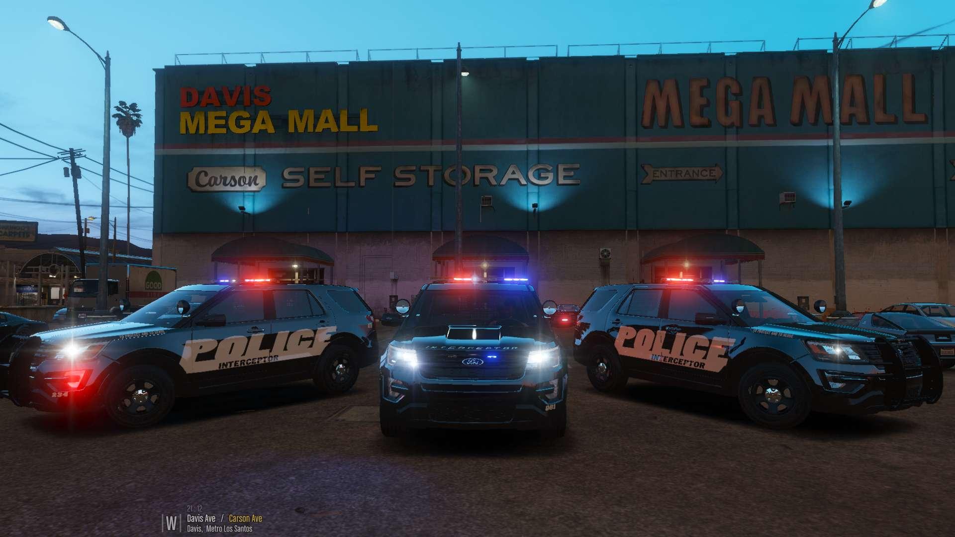 Ford police interceptor utility gta 5 фото 87