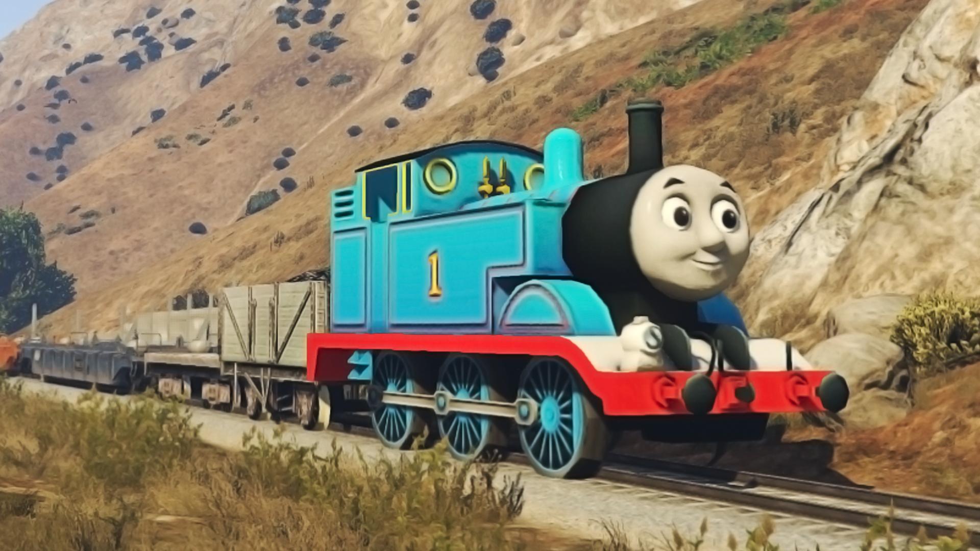 Thomas the Tank Engine [Replace Freight Train] - GTA5-Mods.com