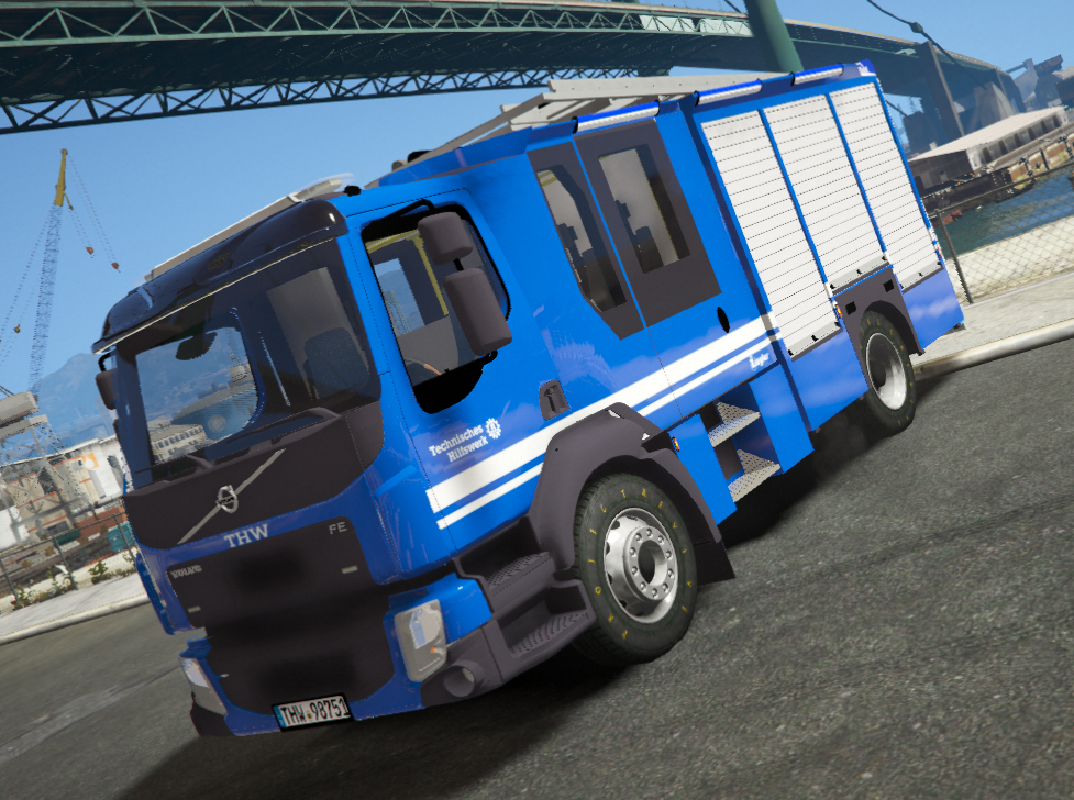 Thw Volvo Truck Skin Els Gta5