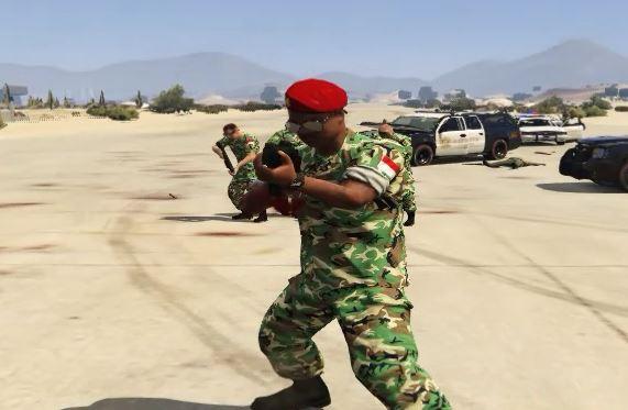 TNI Indonesian Army Tentara Baret Merah GTA5 Mods com