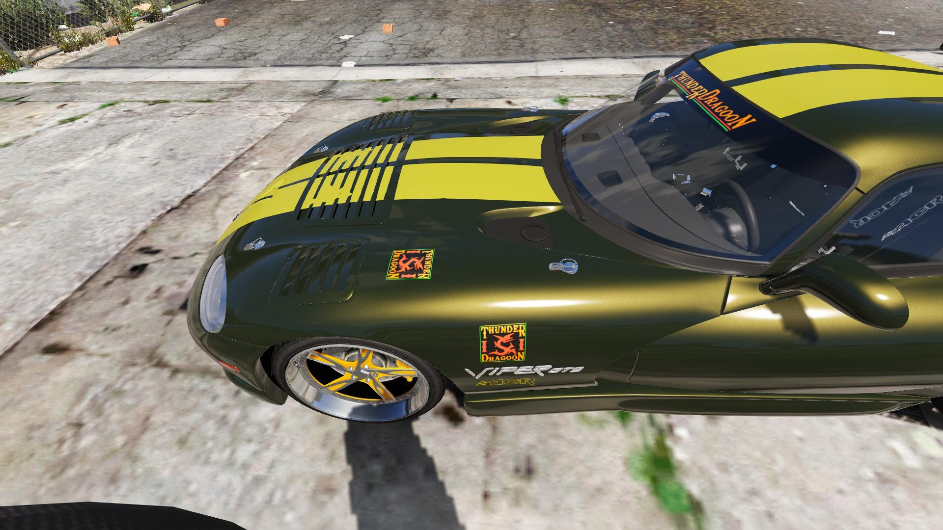 Dodge viper gta 5 mods фото 107