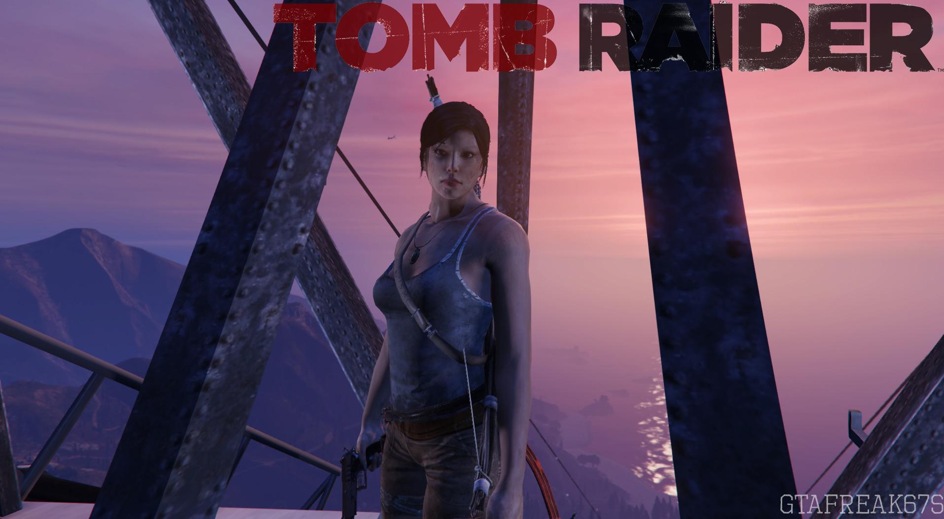 GTA 4 Mod - Tomb Raider 2013 Lara Croft Classic - YouTube