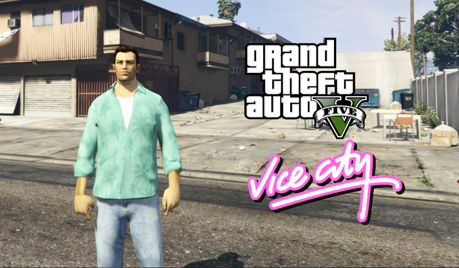 Play As Tommy Vercetti From GTA Vice City In GTA V Using This Mod