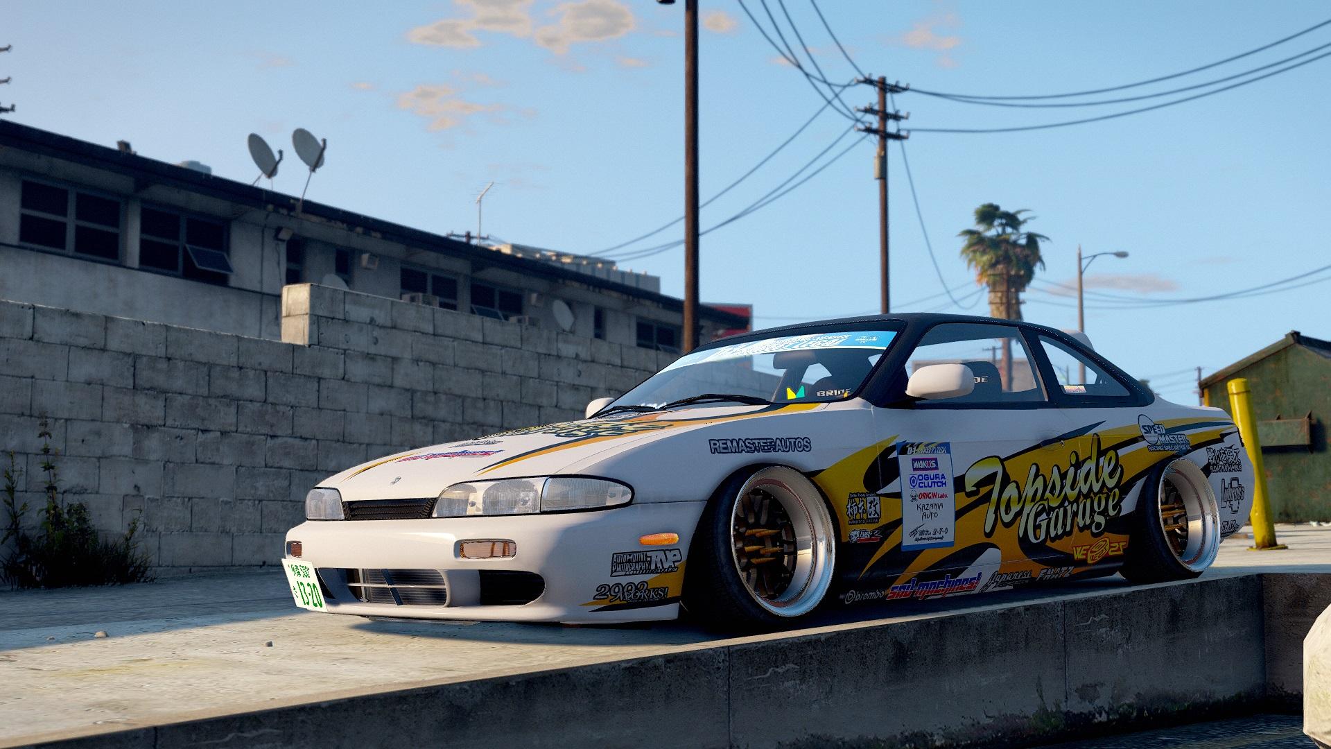 Nissan Silvia s13 Drift livery