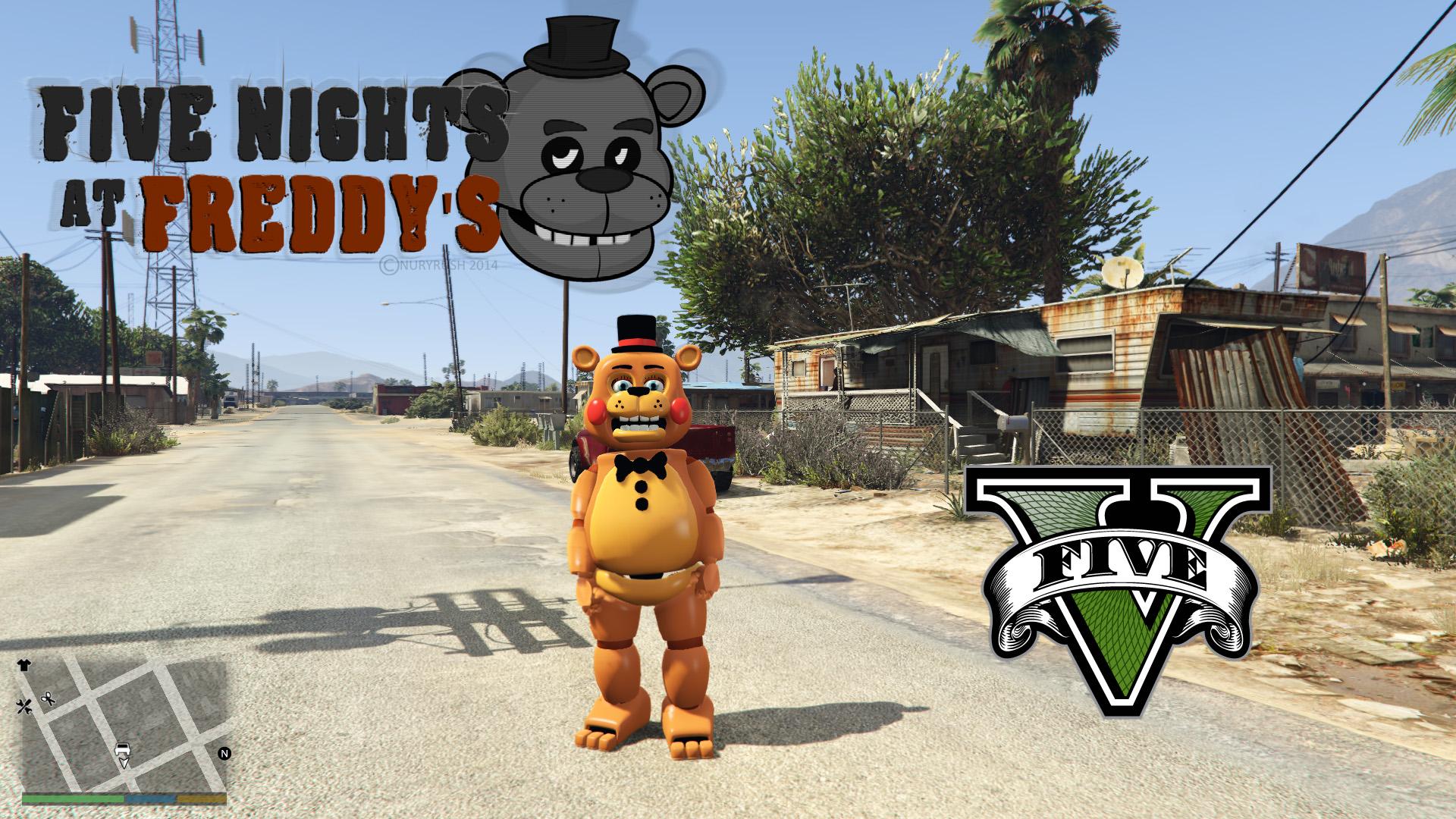 Toy Freddy Add On Ped Gta5 Mods Com