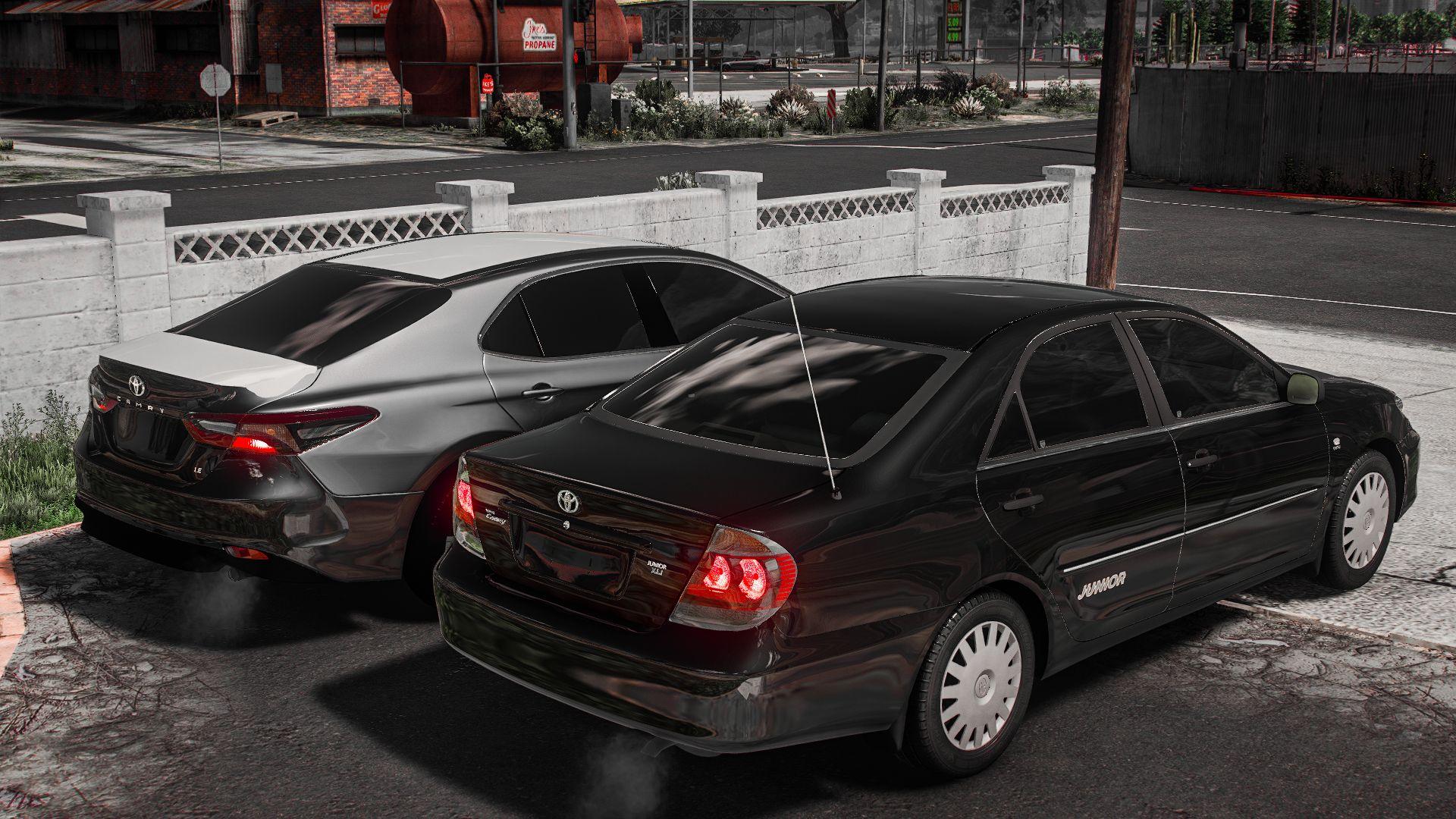 Gta 5 mods toyota camry фото 71