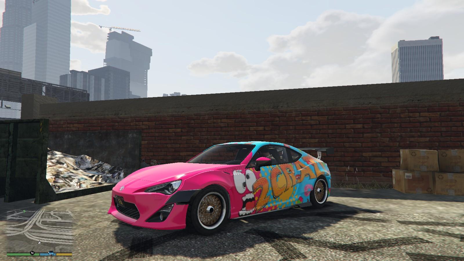 Toyota gt 86 для gta 5 фото 116