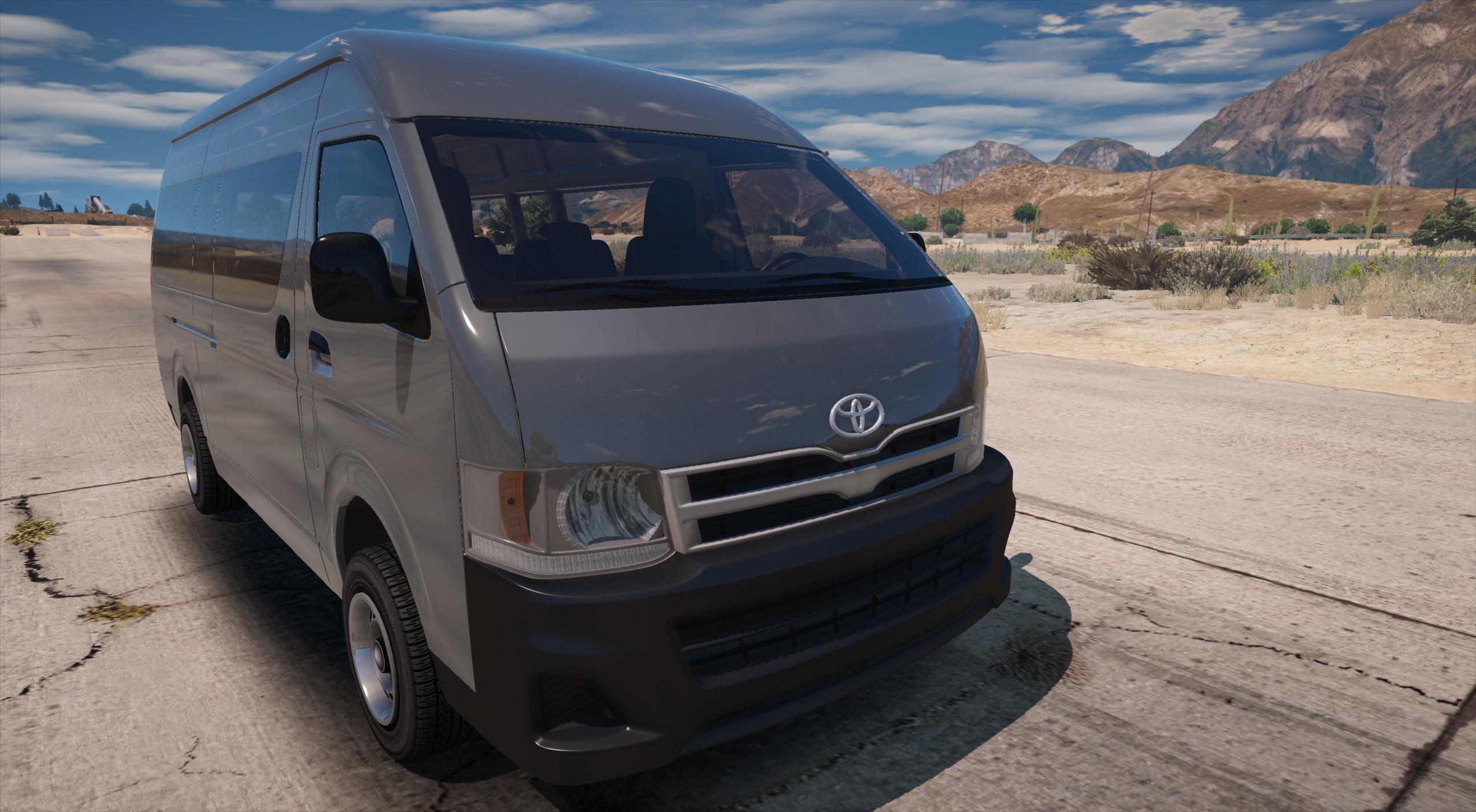 Toyota Hiace Add On Tuning Gta Mods Com