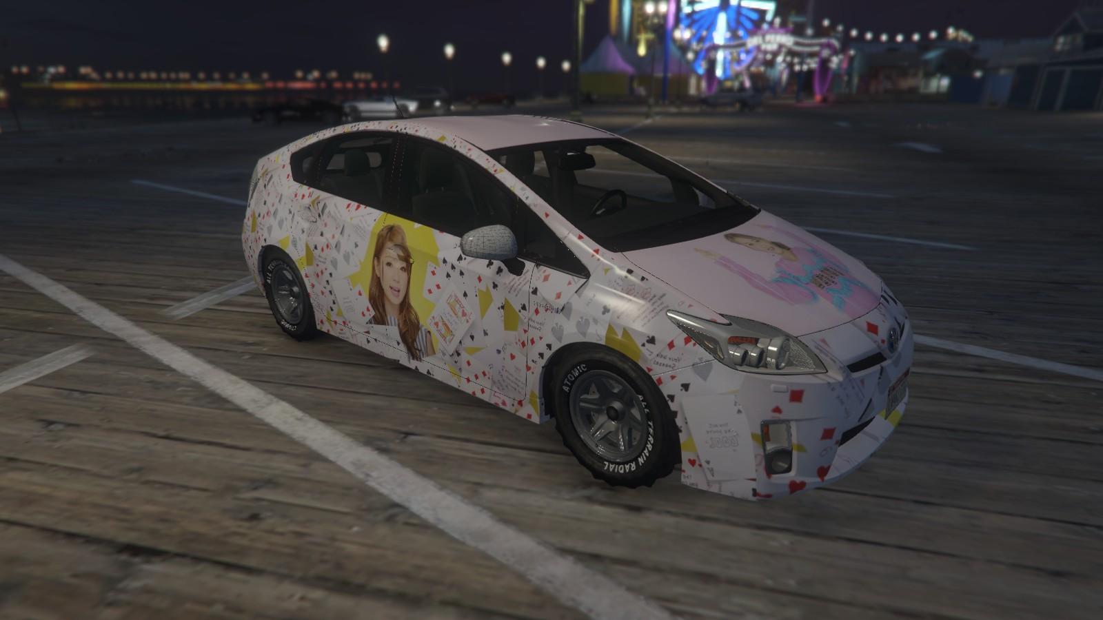 Toyota prius taxi gta 5 фото 54