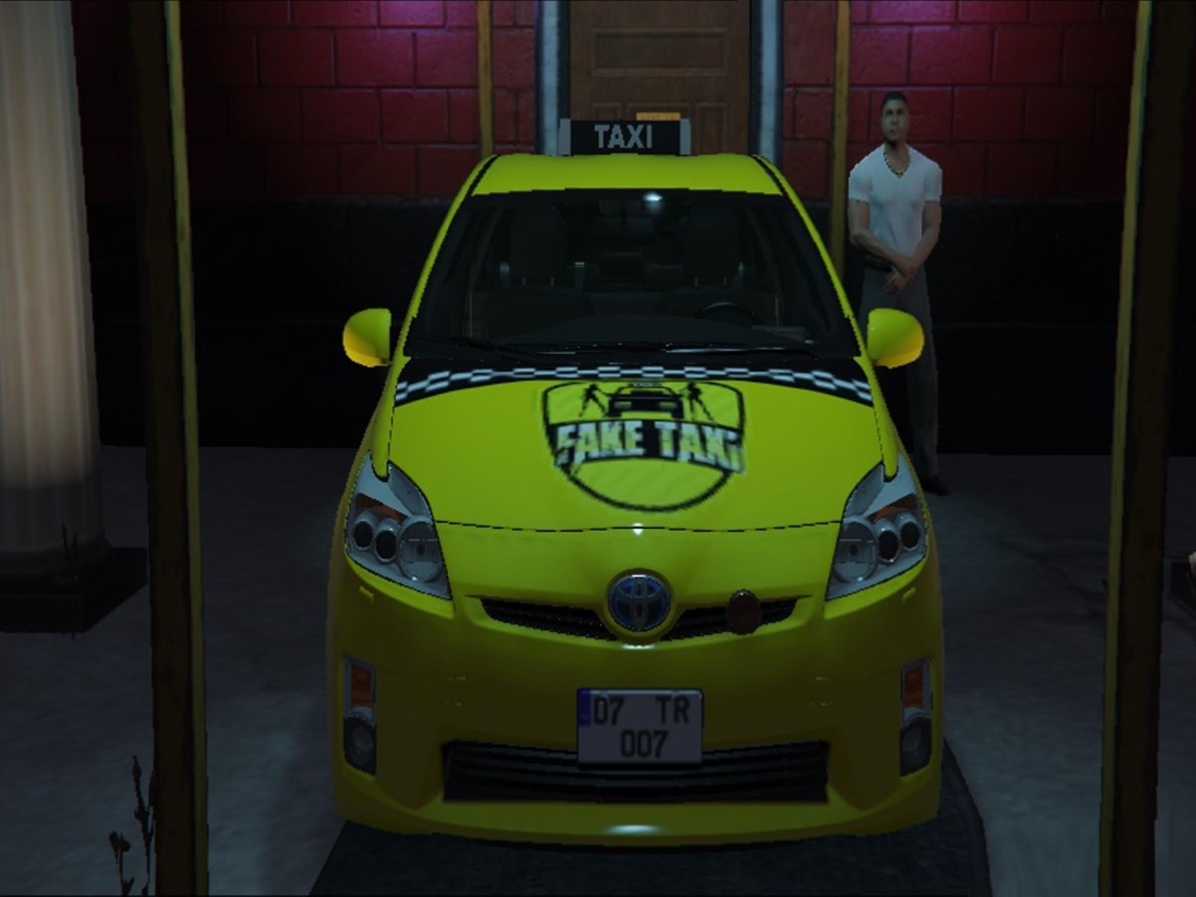 Toyota prius taxi gta 5 фото 20