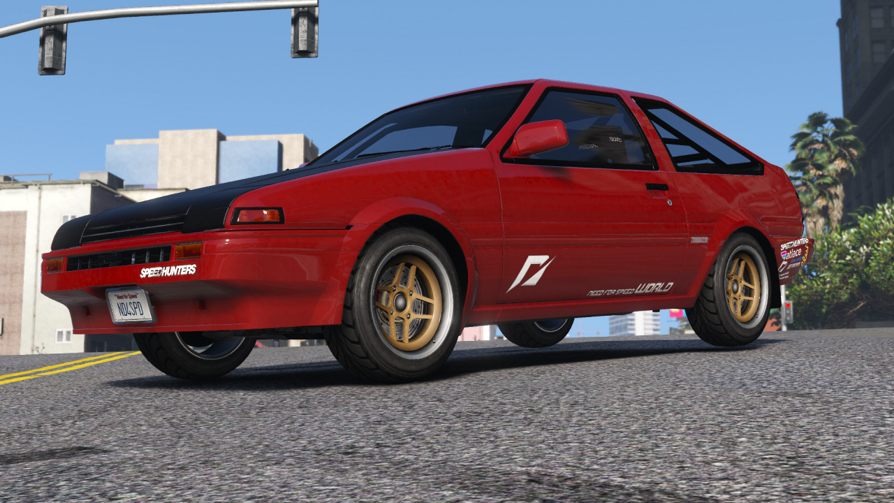 Toyota Sprinter Trueno NFS World Speedhunters livery - GTA5-Mods.com