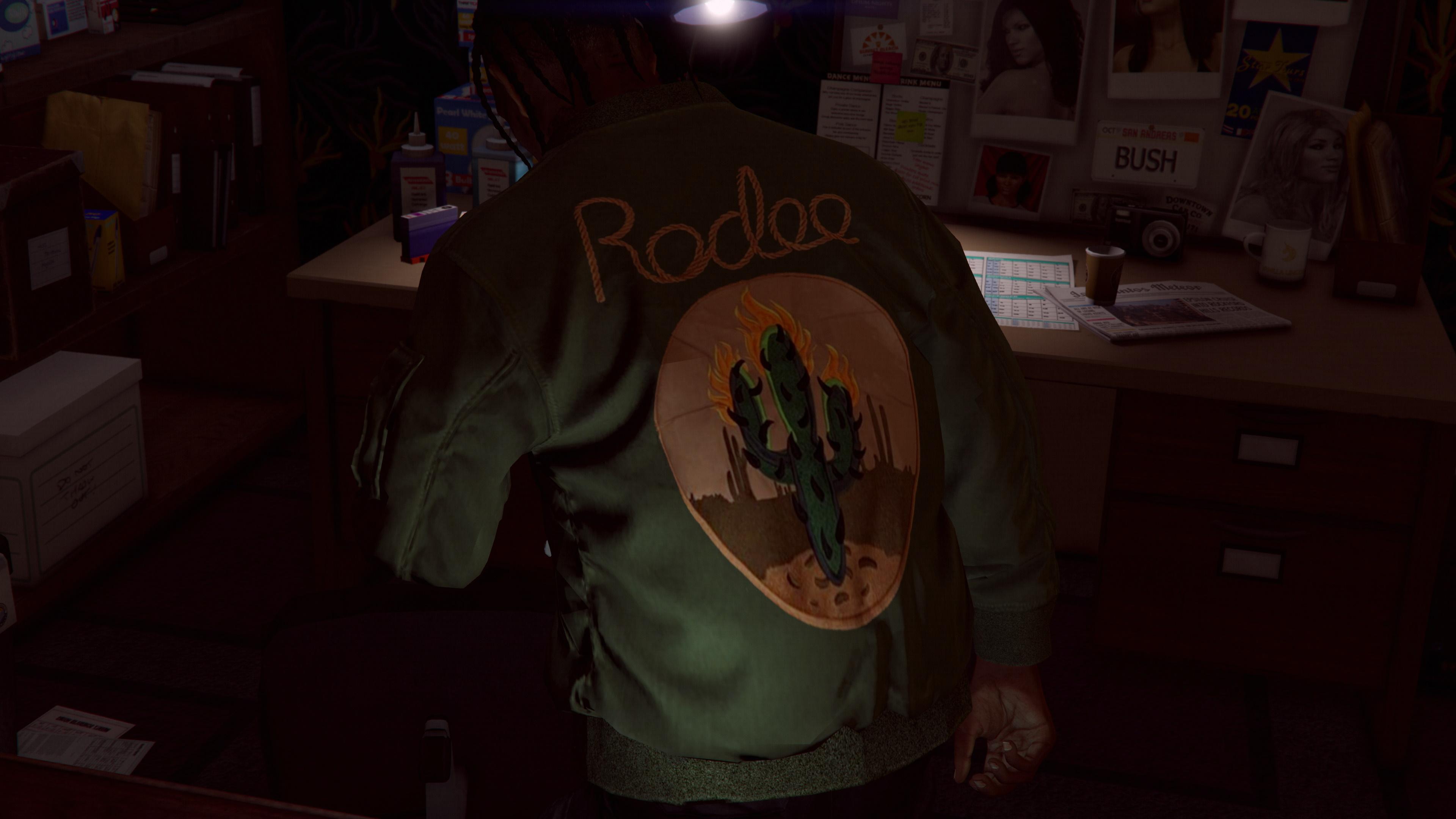 MP MALE Travis Scott /Alpha Industries Rodeo Bomber Jacket