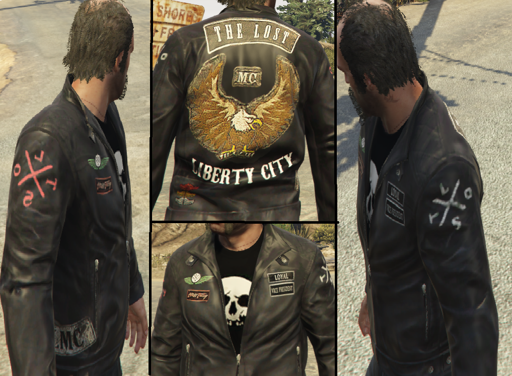 The Lost Mc Leather Jacket GTA Johnny Klebitz Jacket Jacket Makers