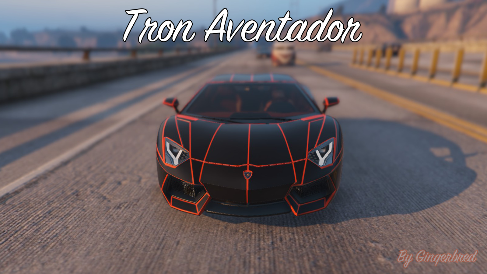 Aventador Tron Paint Job - GTA5-Mods.com