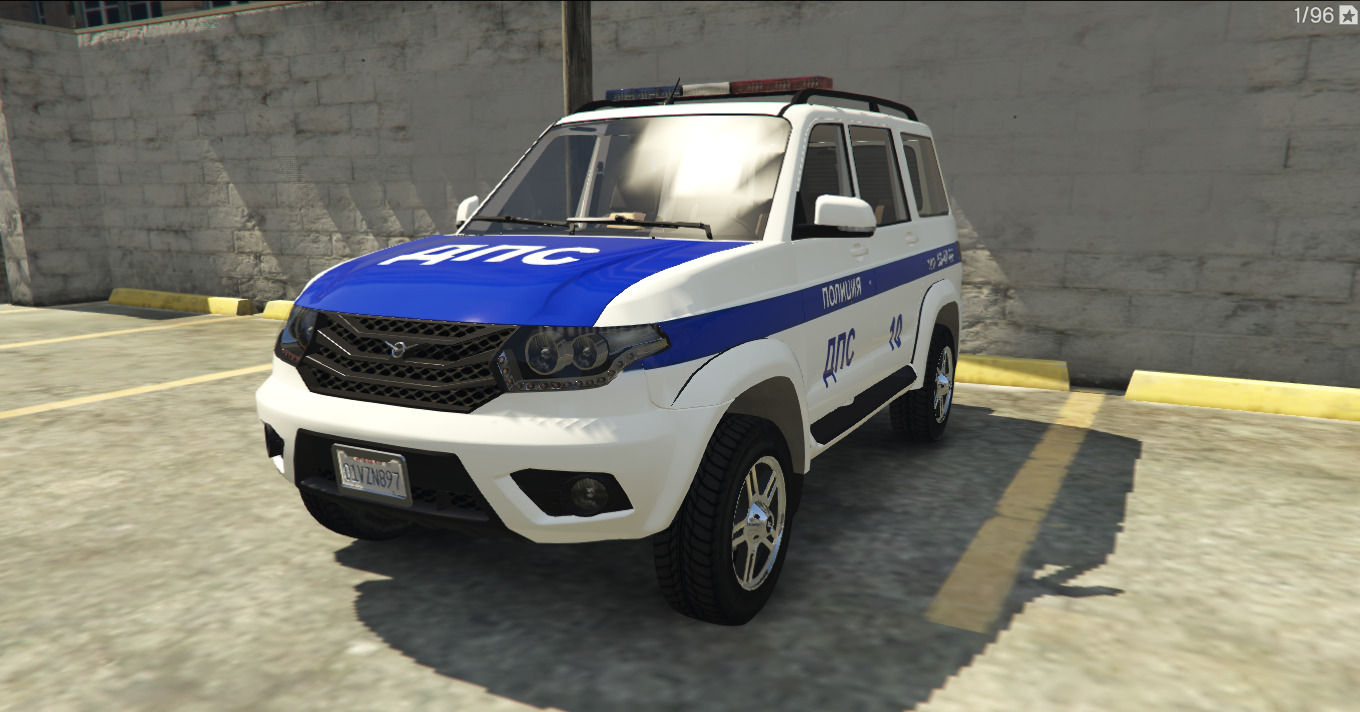 UAZ-PATRIOT-POLICE - GTA5-Mods.com