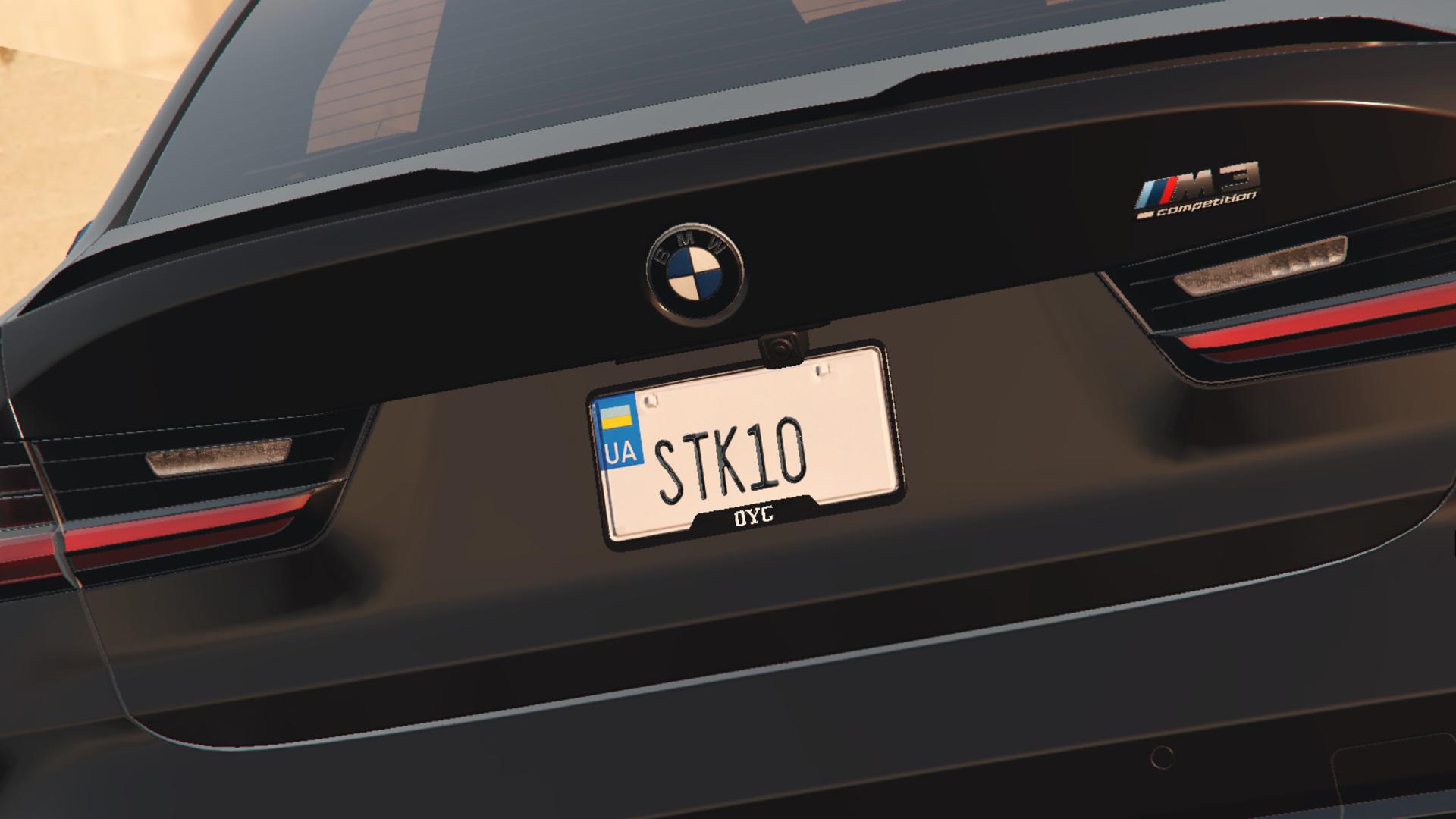 UKRAINE LICENSE PLATE (EUROPE)V1 2024 - GTA5-Mods.com