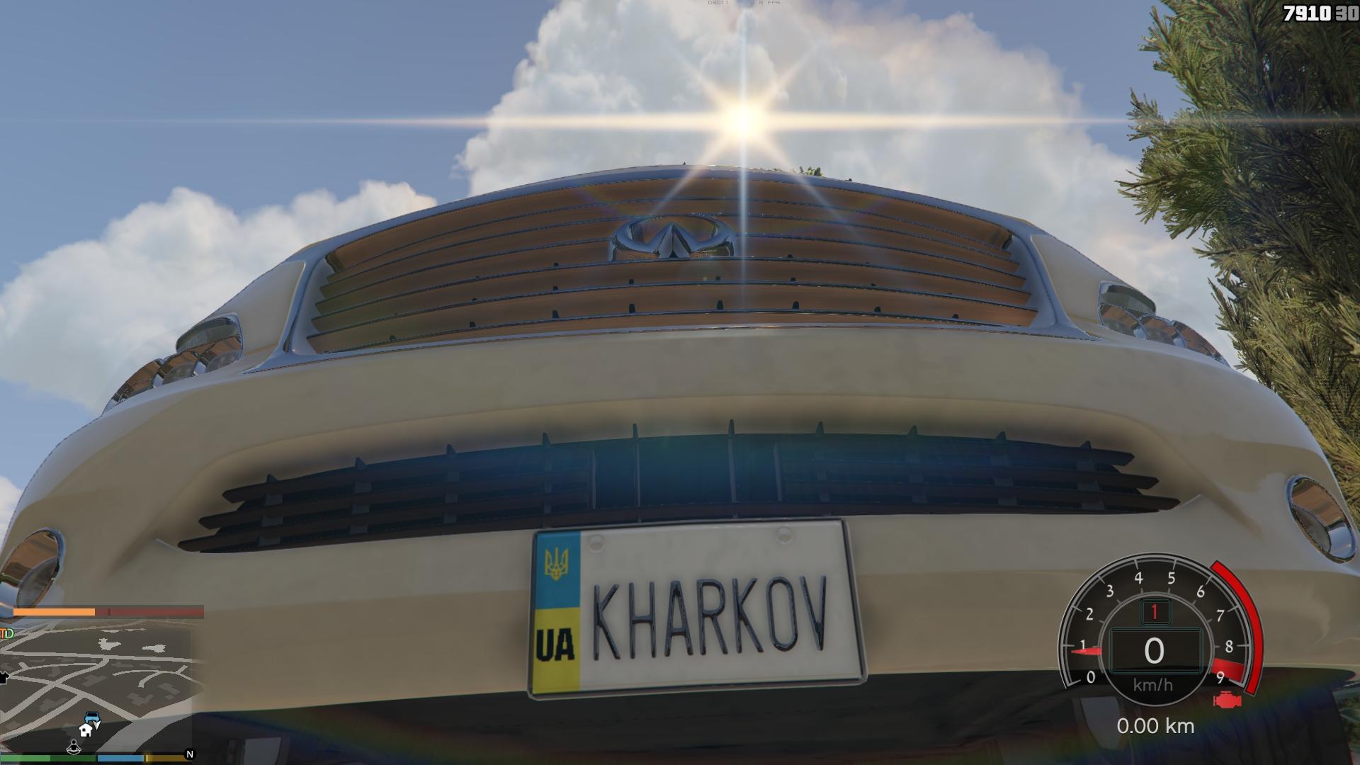 Ukrainian license plates (Украинские номера) - GTA5-Mods.com