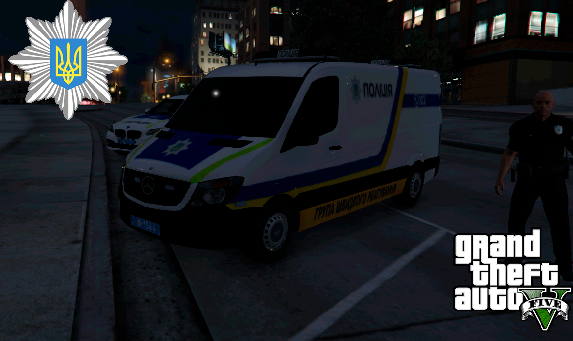 Ukrainian Police Mercedes Sprinter - GTA5-Mods.com