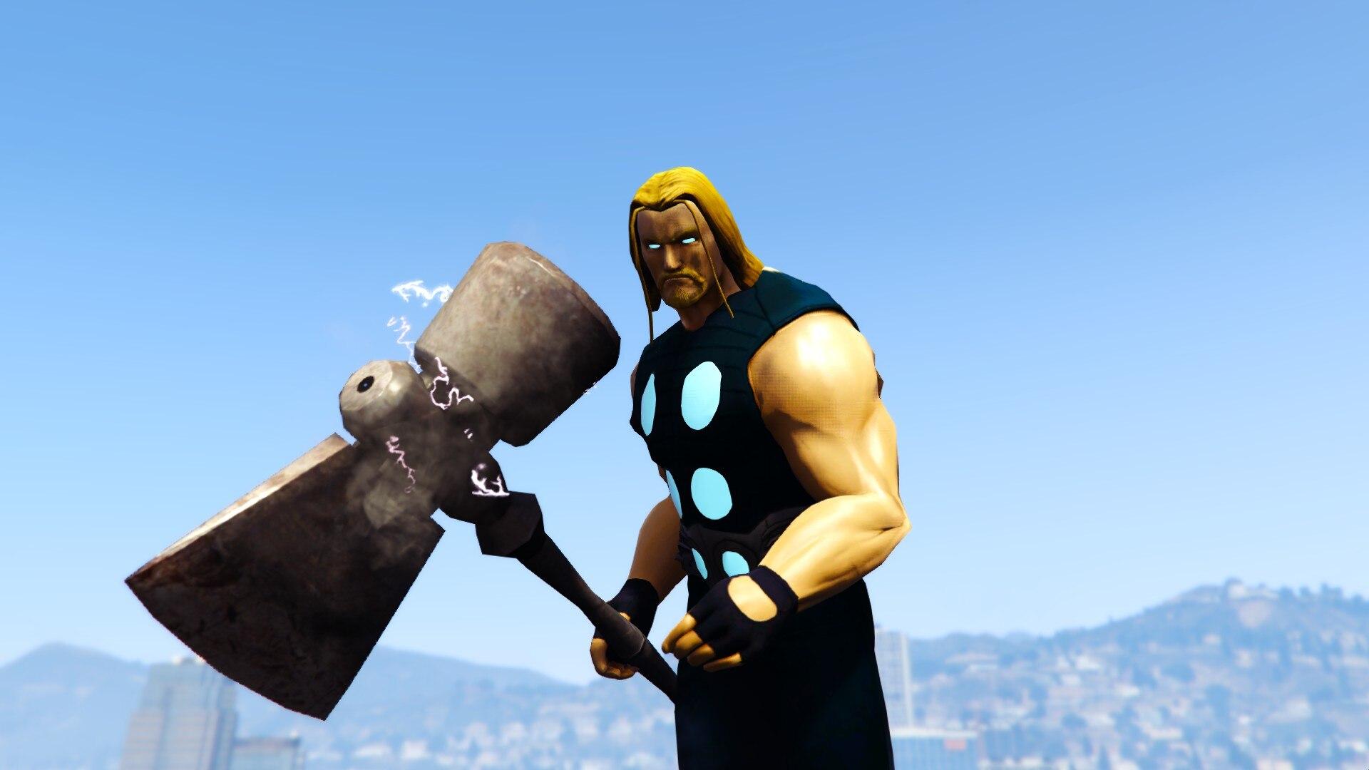 Thor gta 5 skin фото 5