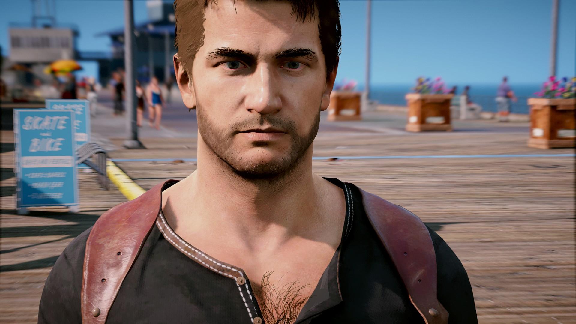 Nathan Drake Uncharted for GTA San Andreas