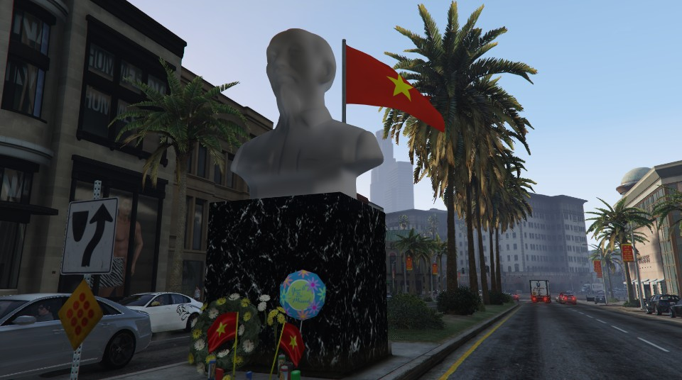 Uncle Ho's statue and Vietnam streets style - GTA5-Mods.com