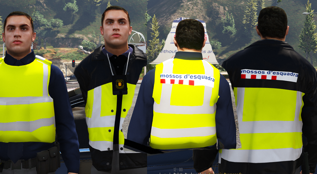 Uniforme Policia Local Catalunya - Player & Ped Modifications 